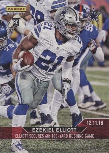 2016-17 Panini Instant NFL Ezekiel Elliott #318