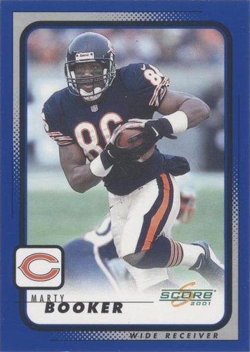 2001 Score Marty Booker #40