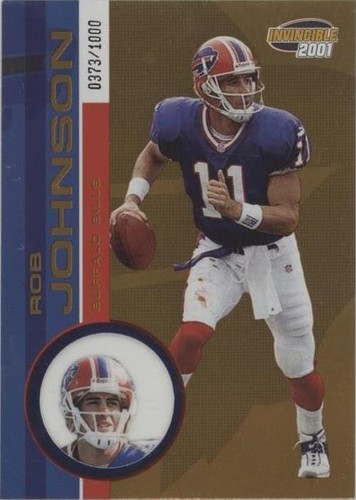 2001 Pacific Invincible Rob Johnson #25