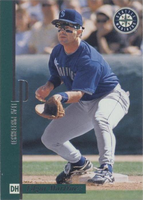 1996 Leaf Preferred — Эдгар Мартинес No71