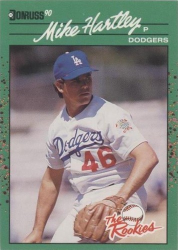 1990 Donruss The Rookies - Mike Hartley #34