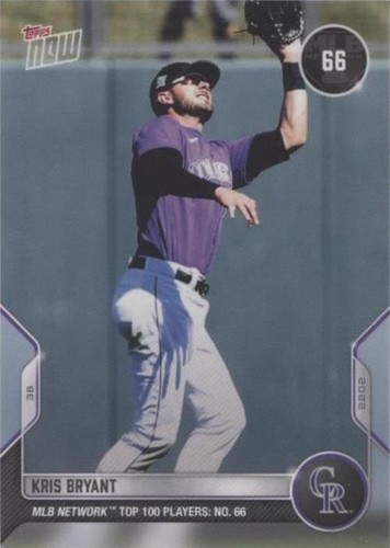 2022 Topps Now MLB Network Top 100 Players - Kris Bryant #T-66