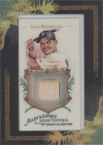 2008 Topps Allen & Ginter's - Ivan Rodriguez #AGR-IR2