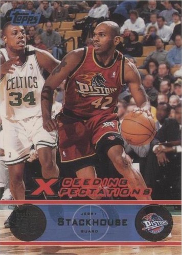 2001-02 Topps Xpectations - Jerry Stackhouse #80
