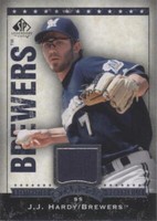2008 SP Legendary Cuts - J.J. Hardy #DS-JH