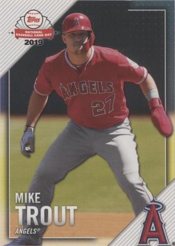 2019 Topps National Baseball Card Day - Mike Trout #1