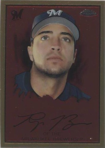 2008 Topps Chrome - Ryan Braun #TCCP8