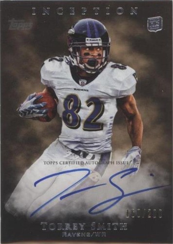 2011 Topps Inception Torrey Smith #107