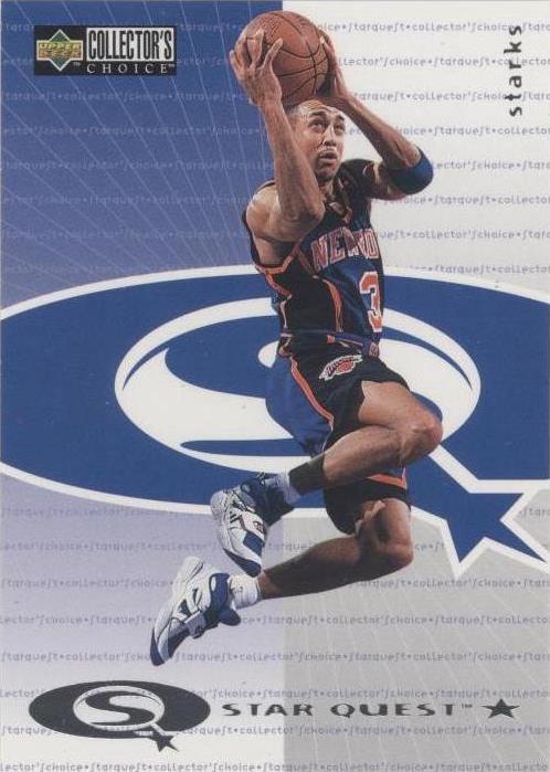 1997-98 Upper Deck Collector's Choice - #SQ103 John Starks 1997-98 Upper Deck Collector's Choice - #SQ103 John Starks