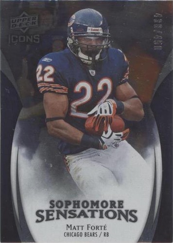 2009 Upper Deck Icons Matt Forte #SS-MF