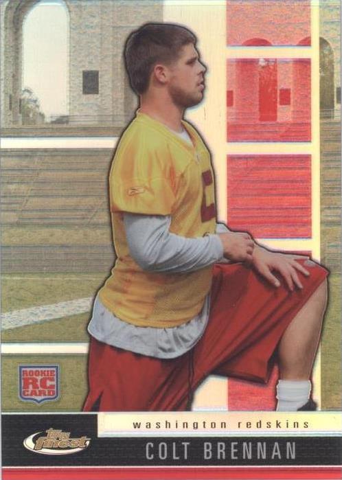 2008 Topps Finest Colt Brennan #103