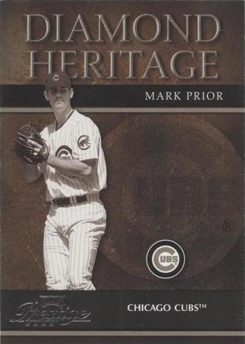 2003 Playoff Prestige - Mark Prior #DH-10