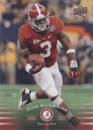 2012 Upper Deck University of Alabama Trent Richardson #79