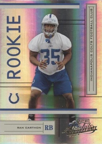 2004 Playoff Absolute Memorabilia Ran Carthon #173