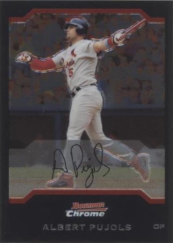 2001 bowman albert pujols レア Albert Pujols 2001 Bowman #264 Gold Price Guide - Sports