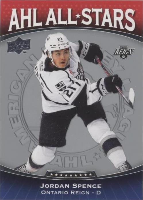 2022-23 Upper Deck AHL - Jordan Spence #AS-3
