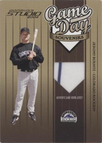 2004 Donruss Studio - Jeromy Burnitz #GD-30