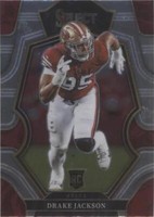 2022 Panini Select Drake Jackson #188