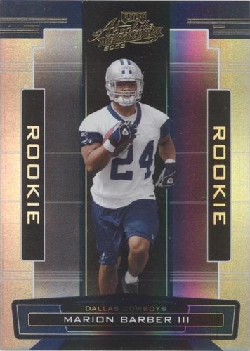2005 Playoff Absolute Memorabilia Marion Barber III #167