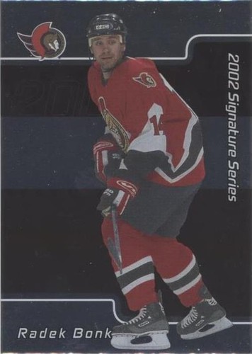 2001-02 In the Game Be A Player Signature Series - Radek Bonk #164