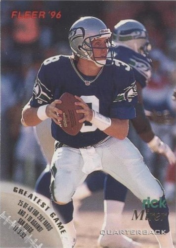 1996 Fleer Rick Mirer #131