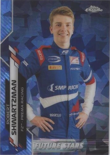 2020 Topps Chrome Sapphire Edition Formula 1 - Robert Shwartzman #54