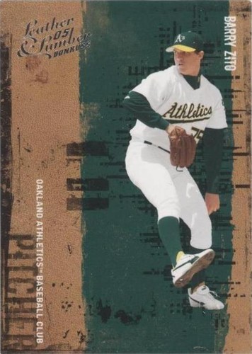 2005 Donruss Leather & Lumber - Barry Zito #13