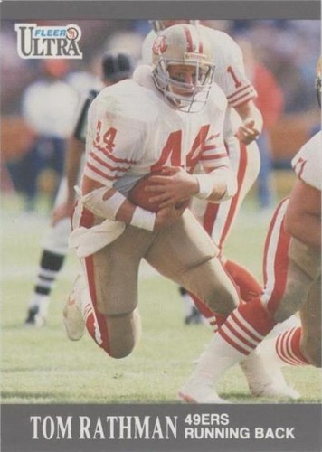 1991 Fleer Ultra Tom Rathman #253