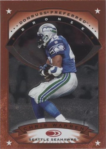 1997 Donruss Preferred Chris Warren #91