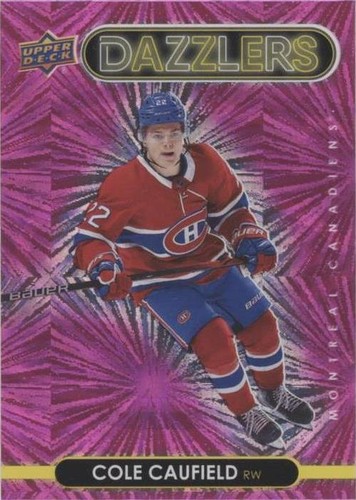 2021-22 Upper Deck Series 1 - Cole Caufield #DZ-25