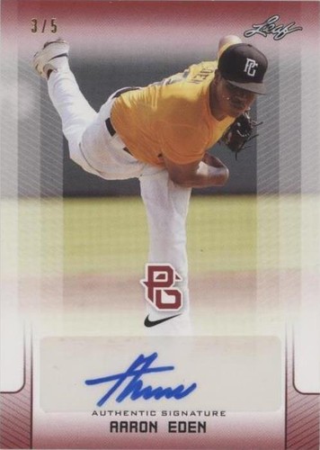 2017 Leaf Perfect Game National Showcase - Aaron Eden #BA-AE2