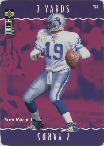 1996 Upper Deck Collector's Choice Update Scott Mitchell #Y87