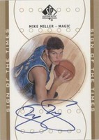 2000-01 SP Authentic - Mike Miller #MK