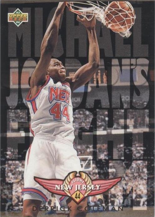 Cubierta superior 1993-94 - Derrick Coleman #FT6