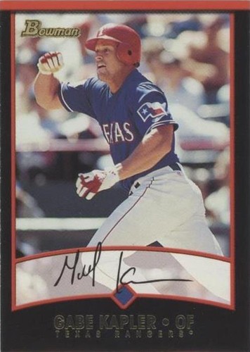 2001 Bowman - Gabe Kapler #118