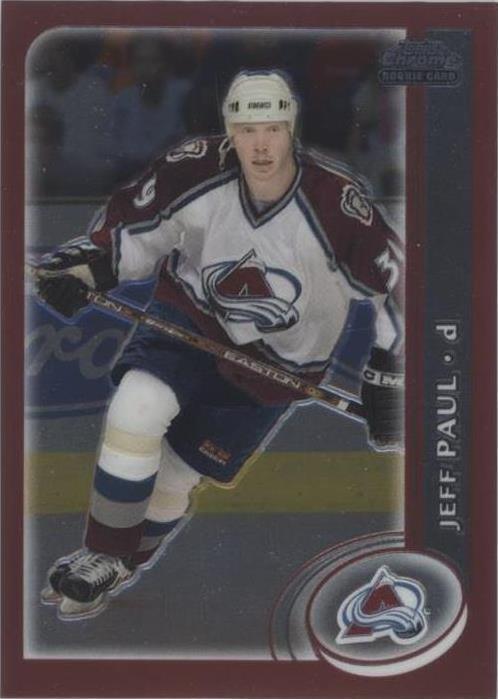 2002-03 Topps Chrome - Jeff Paul #154