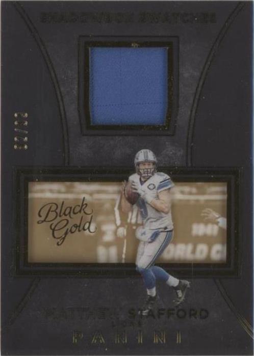 2016 Panini Black Gold Matthew Stafford #SW23