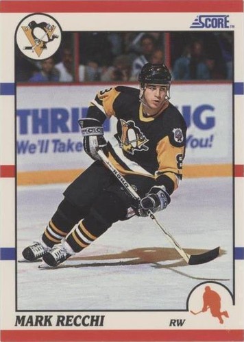 1990-91 Score 100 Hottest Players and Rising Stars - Mark Recchi #81