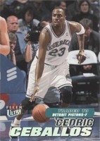 2000-01 Fleer Ultra - Cedric Ceballos #195