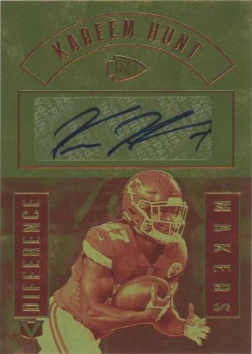 2017 Panini Vertex Kareem Hunt #DM-KH