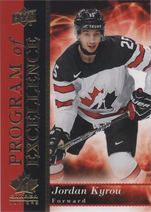 2018 Upper Deck Team Canada Juniors - Jordan Kyrou #POE-8