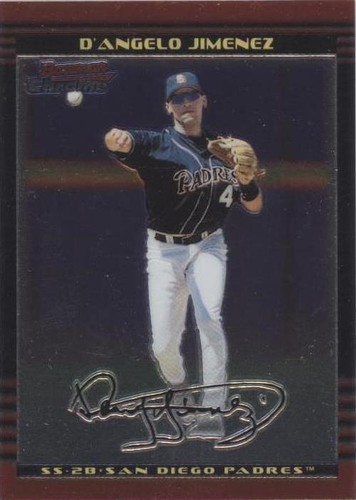 2002 Bowman Chrome - D'angelo Jimenez #54