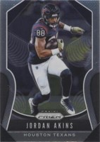 2019 Panini Prizm Jordan Akins #135