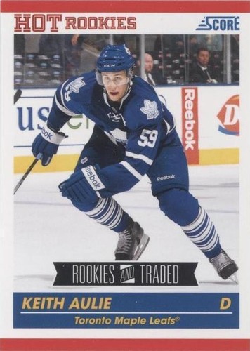 2010-11 Score Rookies & Traded - Keith Aulie #629