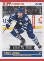 2010-11 Score Rookies & Traded - Keith Aulie #629