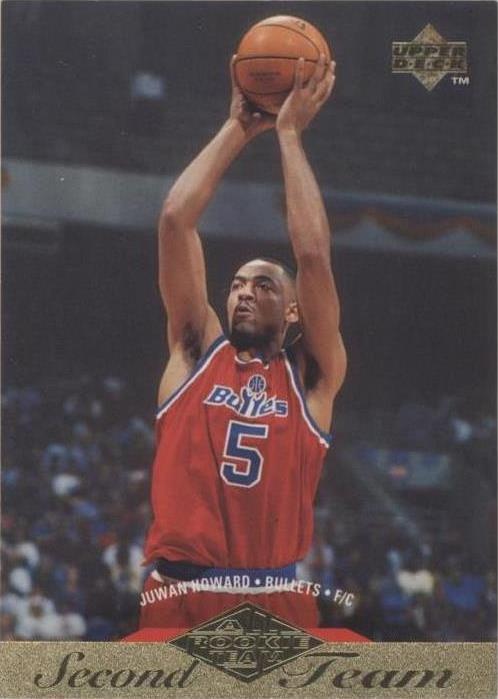 1995-96 cubierta superior - Juwan Howard #160
