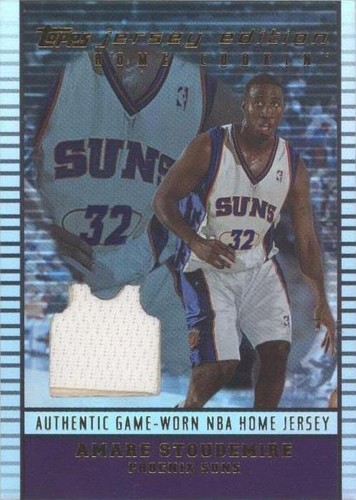 2002-03 Topps Jersey Edition - Amar'e Stoudemire #JE AST