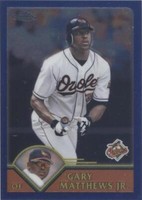 2003 Topps Chrome - Gary Matthews Jr. #334