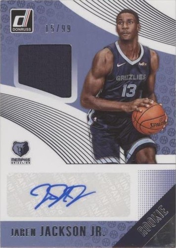 2018-19 Panini Donruss - Jaren Jackson Jr. #RMS-JJJ