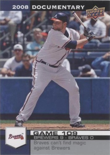 2008 Upper Deck Documentary - Brian McCann #3189
